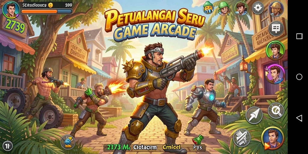 Tampilan gameplay seru dan menantang di <strong>2739</strong>.