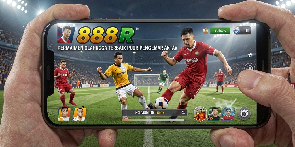 Tangkap momen seru dalam gameplay olahraga 888R.