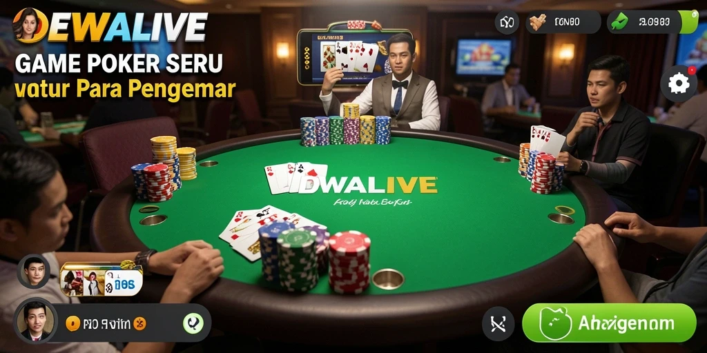 Tampilan gameplay DEWALIVE yang menegangkan dan seru.