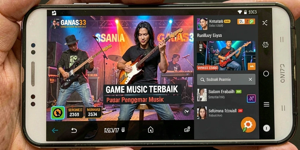 Tampilan menarik dari gameplay <strong>GANAS33</strong> yang penuh musik dan tantangan.