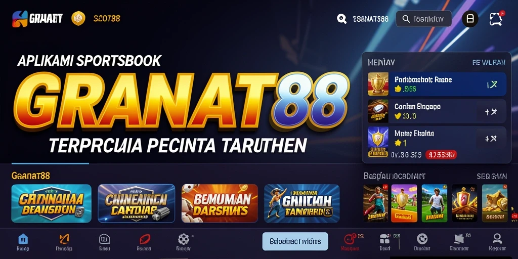 Tampilan gameplay yang menarik dari aplikasi Sportsbook GRANAT88.