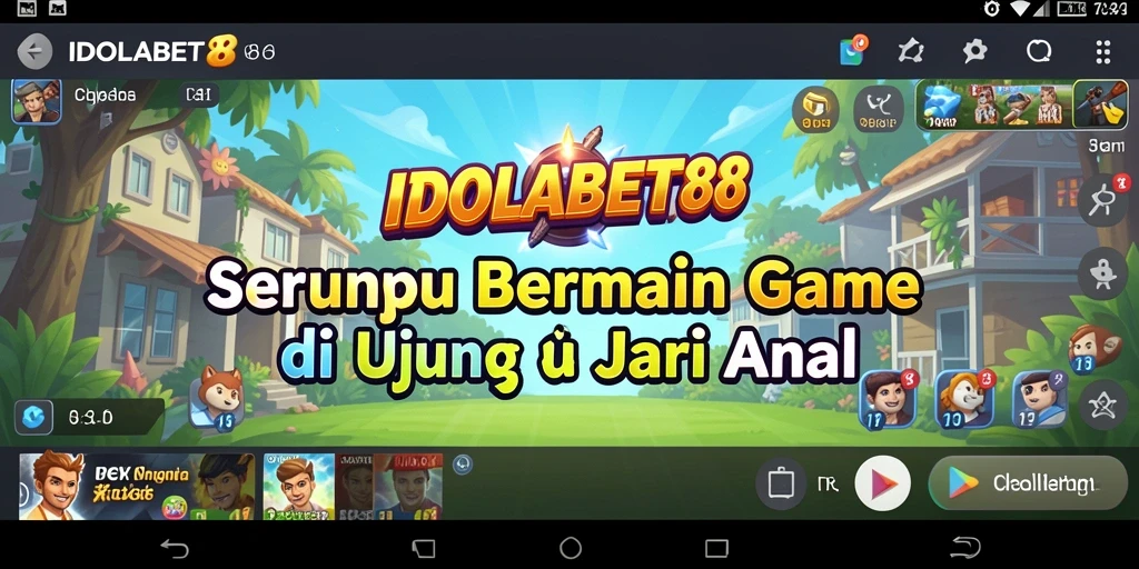 Tampilan gameplay yang seru dan interaktif dari IDOLABET88.