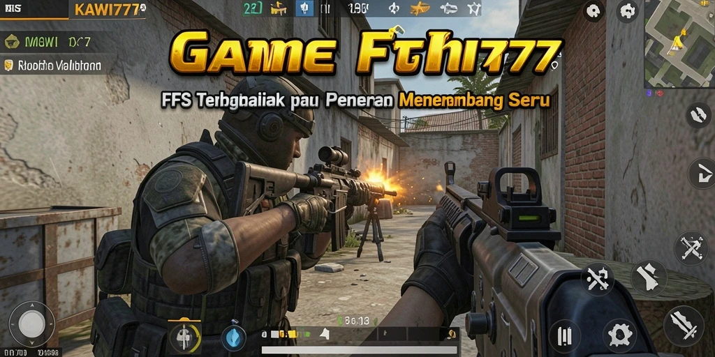 Gameplay seru KAWI777 dalam aksi penuh tembakan.