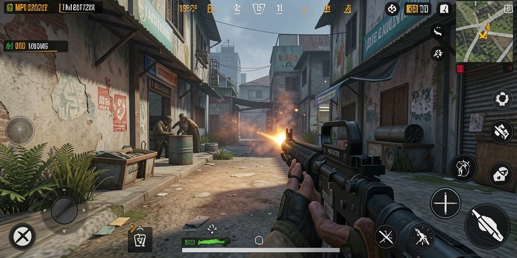Tampilan gameplay MPO1221 yang menegangkan dan interaktif.