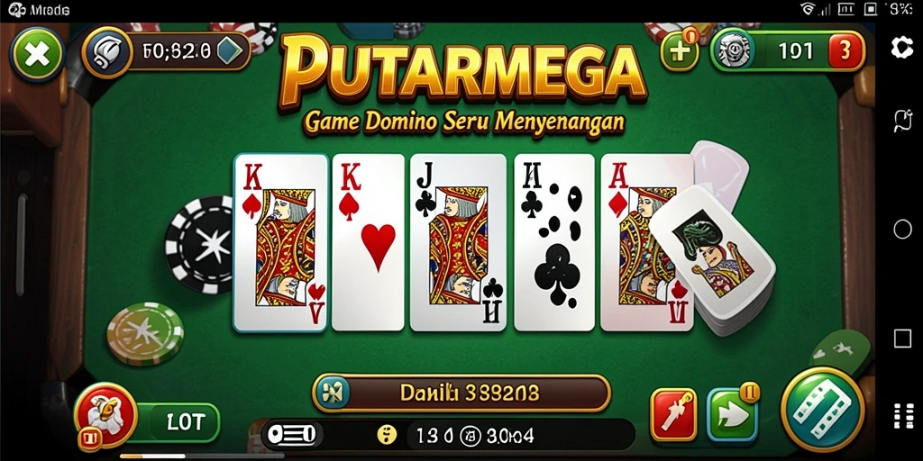 Gameplay seru dan interaktif dalam PUTARMEGA yang memikat.