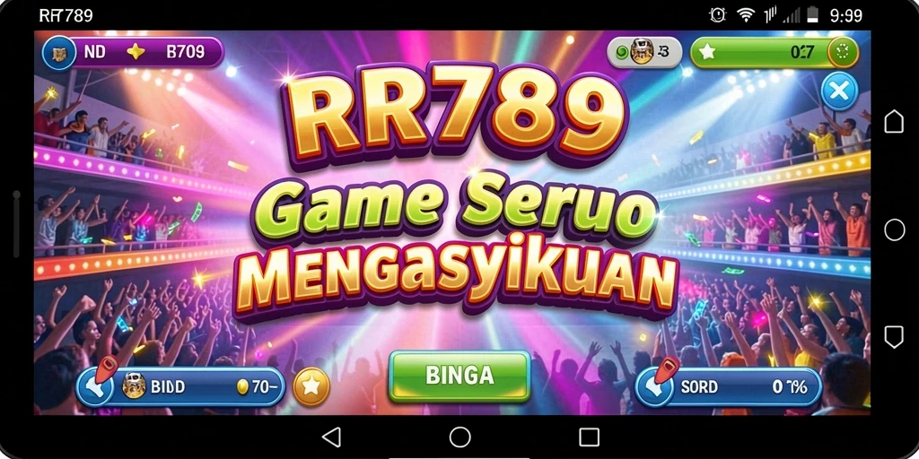 Screenshot utama RR789 menampilkan gameplay Bingo yang menarik dan interaktif.
