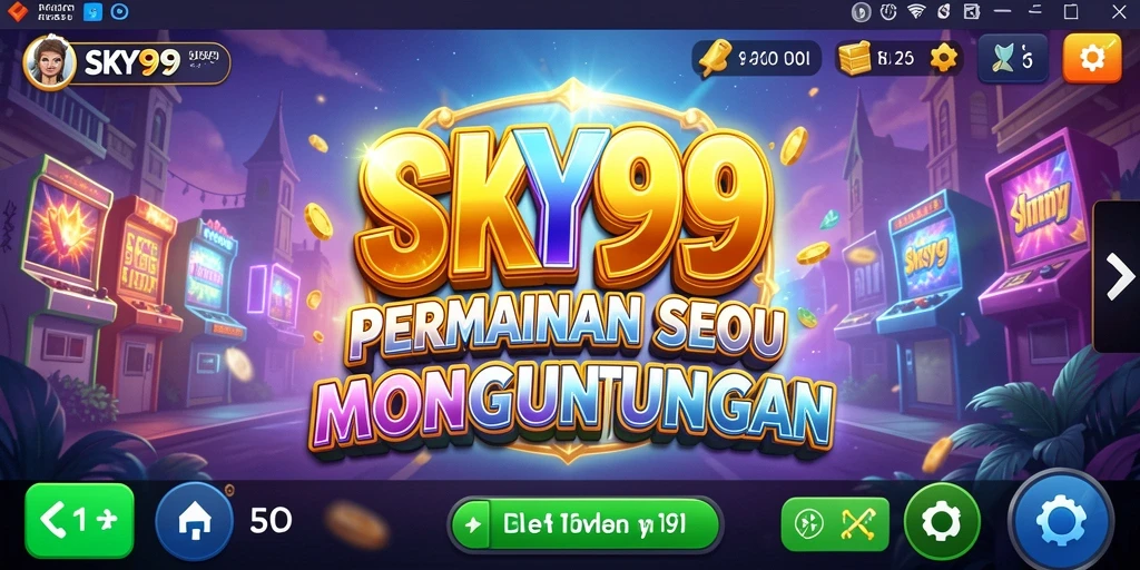 Gameplay menarik dalam permainan Slot SKY99 dengan berbagai tema.