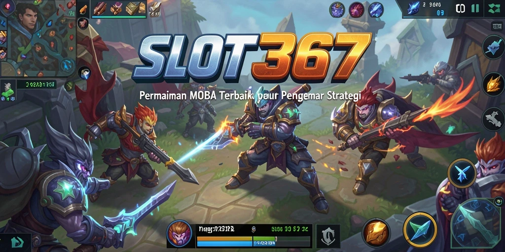 Gameplay seru dengan aksi MOBA yang menegangkan.